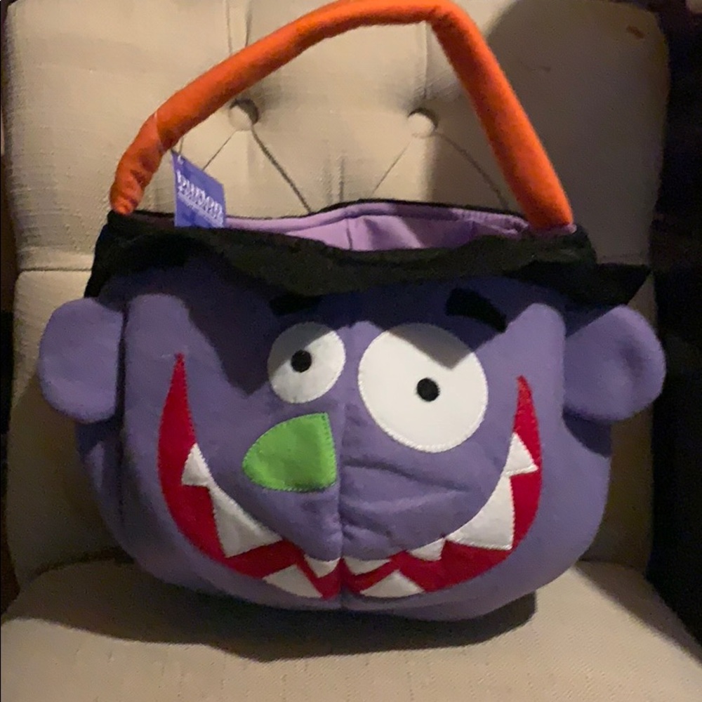 Extra inventory! Monster trick-or-treat tote bag!
